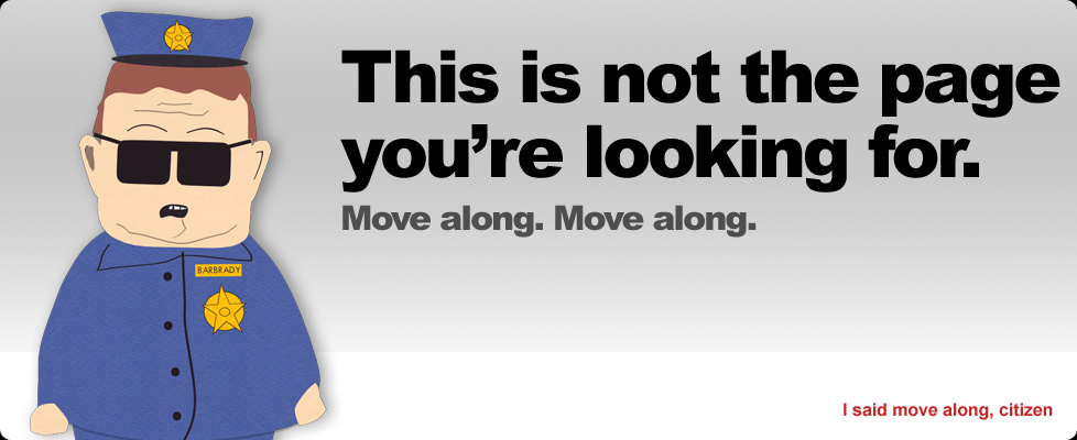 Not the droids you are looking for.